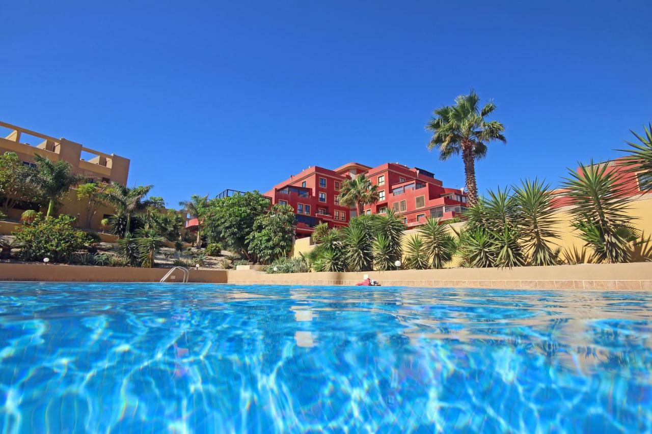 La Perla By Rentmedano Superb Luxury Duplex, Private Roof Terrace, Ocean View, Pool, Wifi And Parking Lägenhet El Médano Exteriör bild