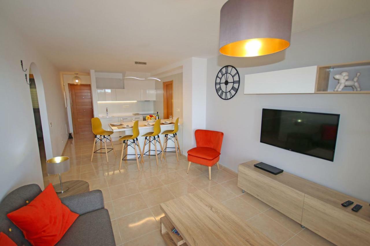 La Perla By Rentmedano Superb Luxury Duplex, Private Roof Terrace, Ocean View, Pool, Wifi And Parking Lägenhet El Médano Exteriör bild
